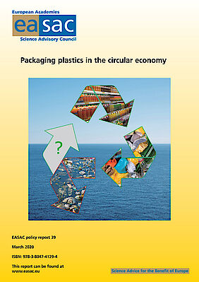 EASAC cover of report on plastics